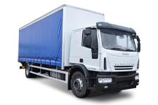 Car Hire Canary Wharf - 18 Tonne Curtain Side Truck - Truck hire Canary wharf