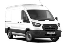 Car Hire Canary Wharf - Ford Transit MWB - Van hire Canary wharf